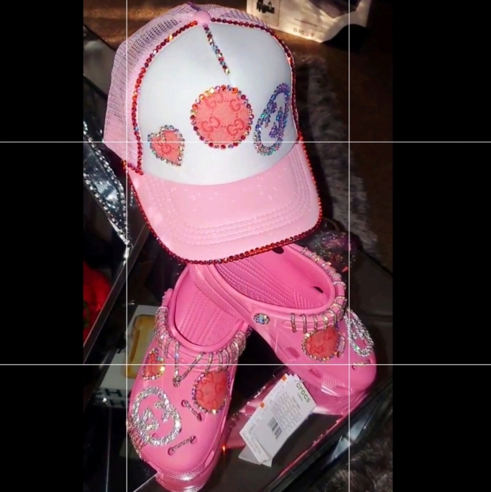 Custom Crocs & Hat